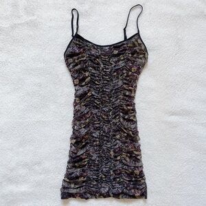 Urban Outfitters ruched body on mini dress NEVER WORN